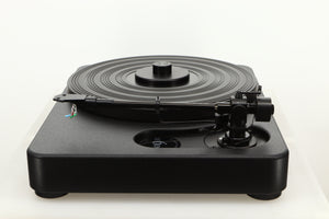 Side view of a used SME Model 6 Turntable with an SME M2-9 Tonearm 