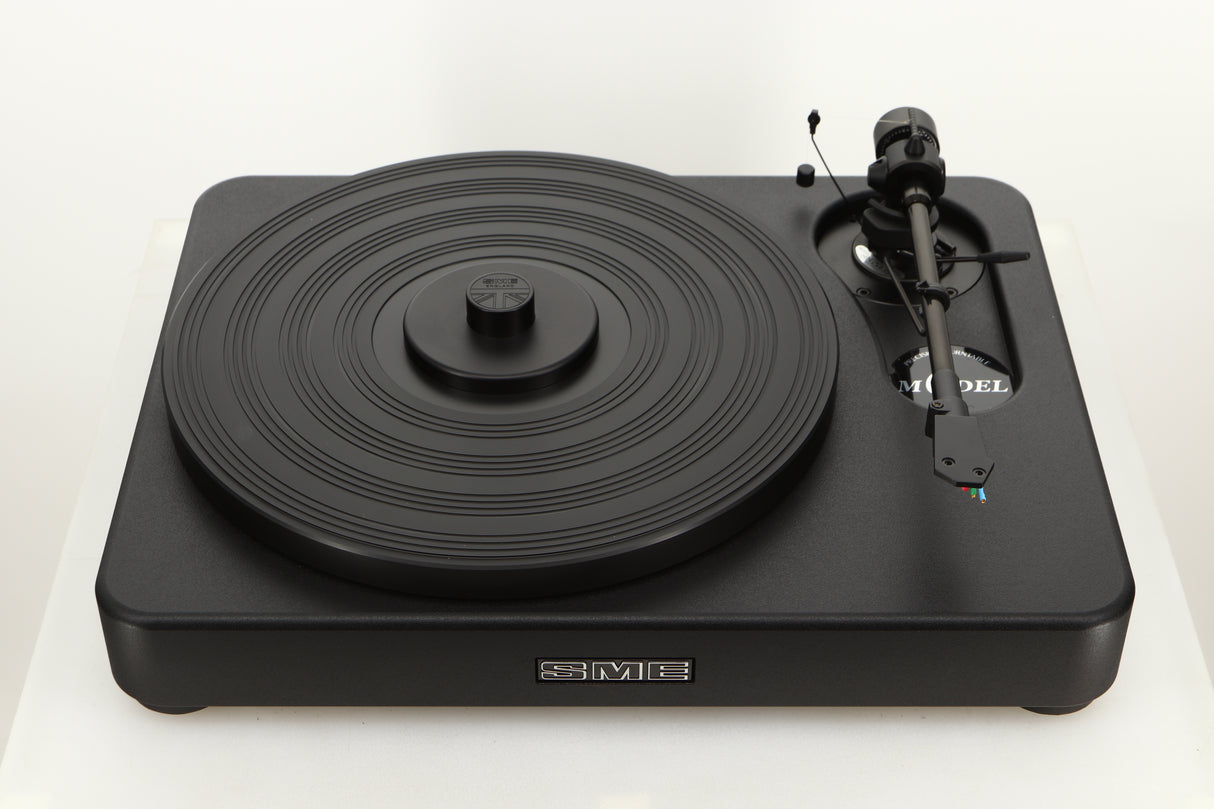 Top view of a used SME Model 6 Turntable with an SME M2-9 Tonearm 