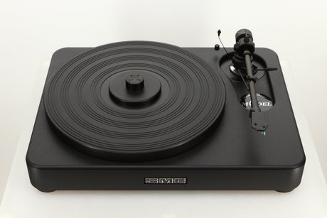 Top view of a used SME Model 6 Turntable with an SME M2-9 Tonearm 
