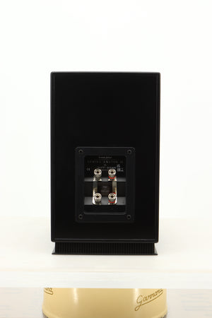 Rear view of a used Sonus Faber Lumina II Amator Standmount Speaker in Venge finish
