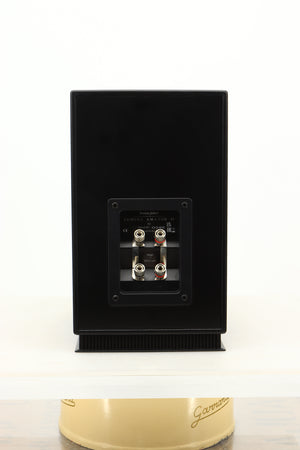 Rear view of a used Sonus Faber Lumina II Amator Standmount Speaker in Venge finish