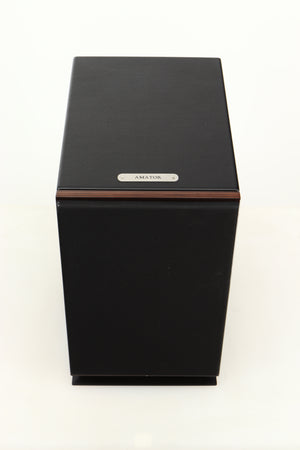 Top view of a used Sonus Faber Lumina II Amator Standmount Speaker in Venge finish