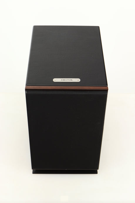 Top view of a used Sonus Faber Lumina II Amator Standmount Speaker in Venge finish