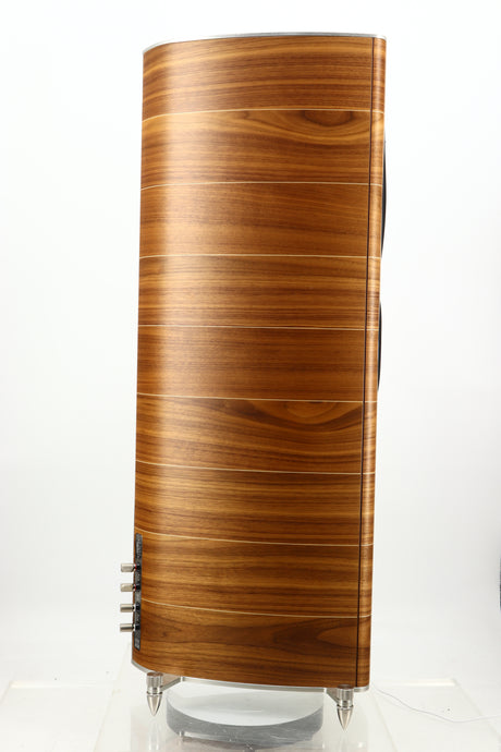 Left side view of a used Sonus Faber Olympica Nova II Floorstanding Speaker in a walnut finish