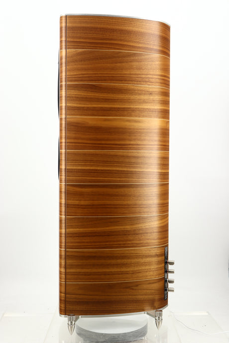 Right side view of a used Sonus Faber Olympica Nova II Floorstanding Speaker in a walnut finish