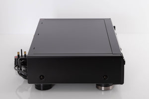 Left side view of a used Sony CDP-XE330 CD Player in a Black finish