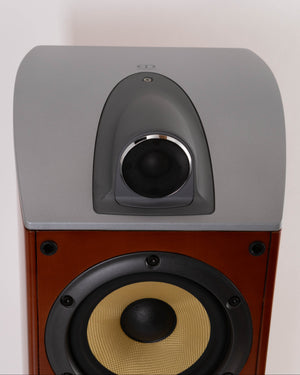 Top of a used Sony SS-X90ED Floorstanding Speaker in a Silver / Cherry finish