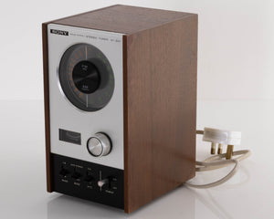 Front right corner of a used Sony ST-80F Tuner 