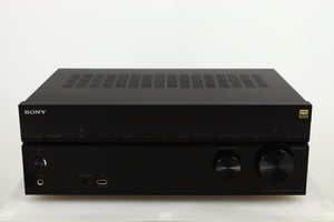 Front view of a used Sony STR-DN1080 AV Receiver in a black finish