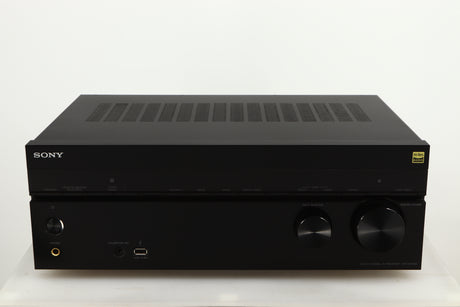 Front view of a used Sony STR-DN1080 AV Receiver in a black finish