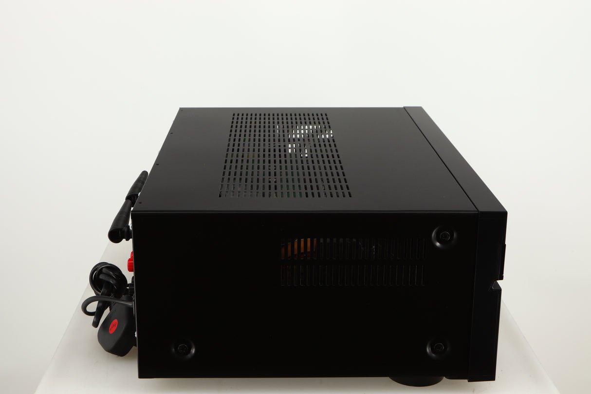 Left side view of a used Sony STR-DN1080 AV Receiver in a black finish