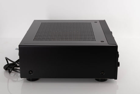 Left side view of a used Sony TA-FA30ES Integrated Amplifier in a Black finish