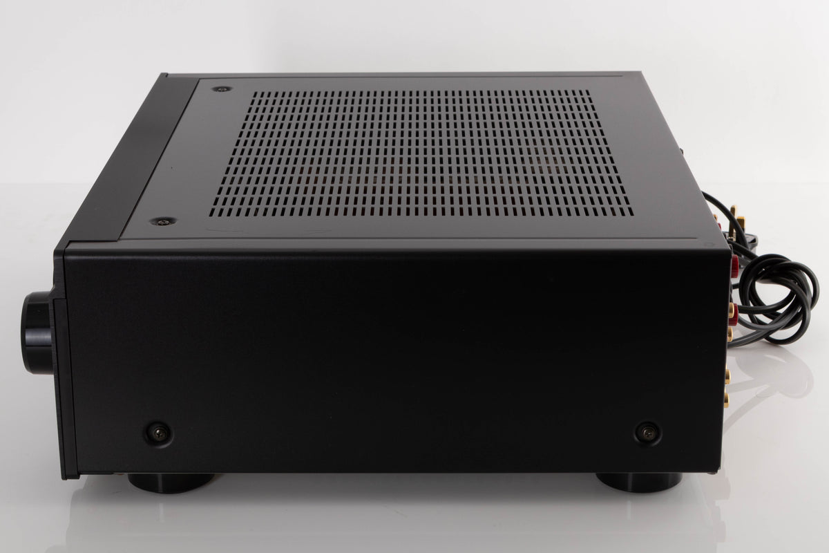 Right side view of a used Sony TA-FA30ES Integrated Amplifier in a Black finish