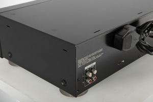 Rear left corner view of a used Sony TC-K5115 Cassette Deck