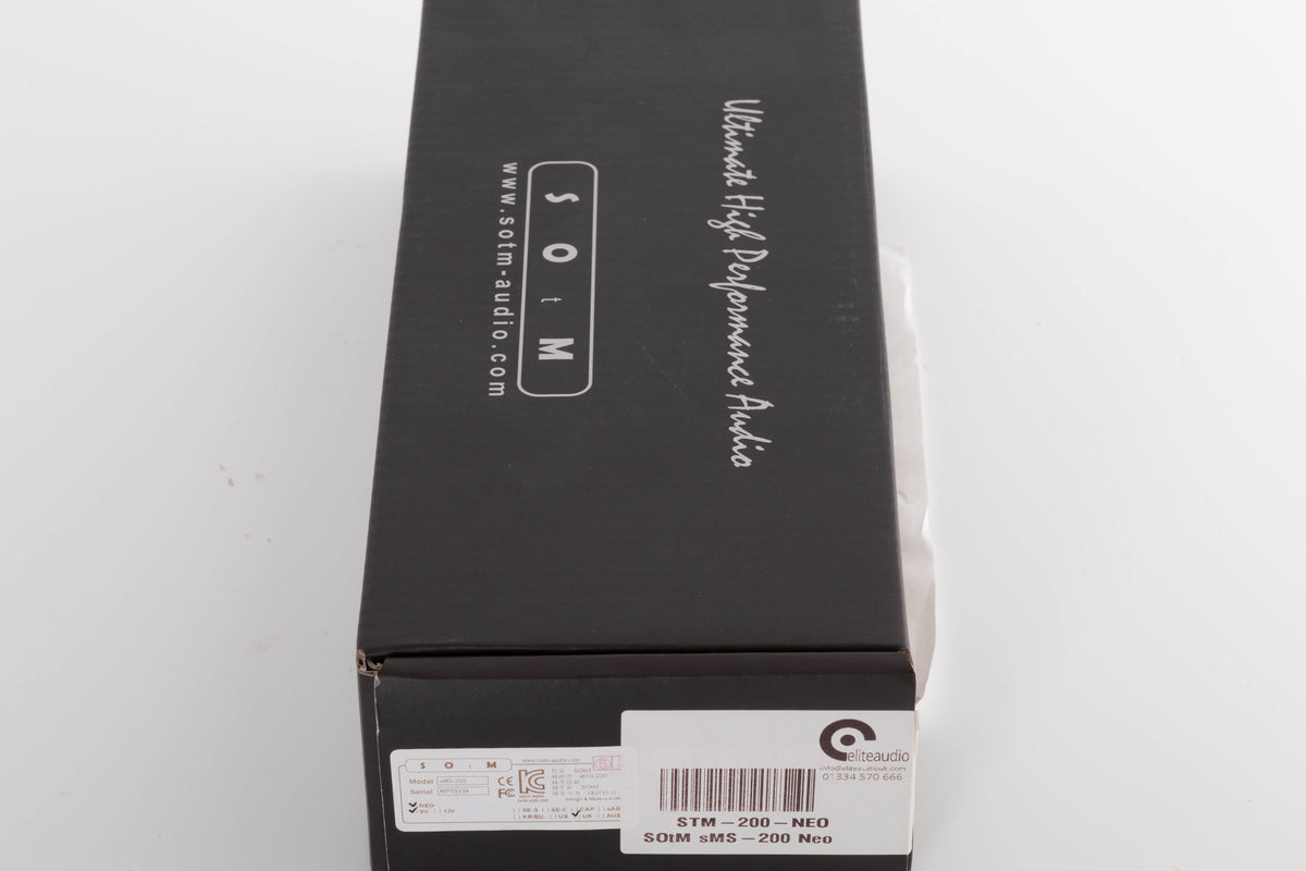 Box for a used SOtM SMS-200 Network Player