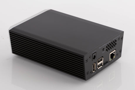 Rear right corner of a used SOtM SMS-200 Network Player