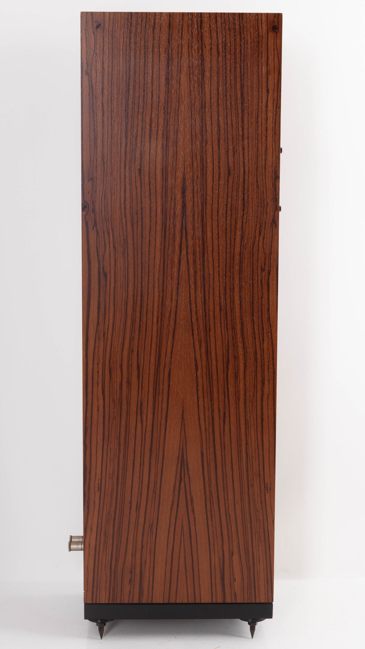 Left side view of a used Spendor A6 Floorstanding Speaker in a Wenge finish