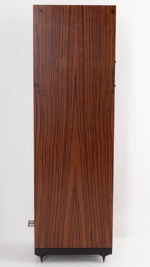 Left side view of a used Spendor A6 Floorstanding Speaker in a Wenge finish
