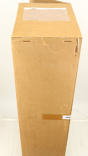 Box for a used Spendor A7 Floorstanding Speaker in a black oak finish
