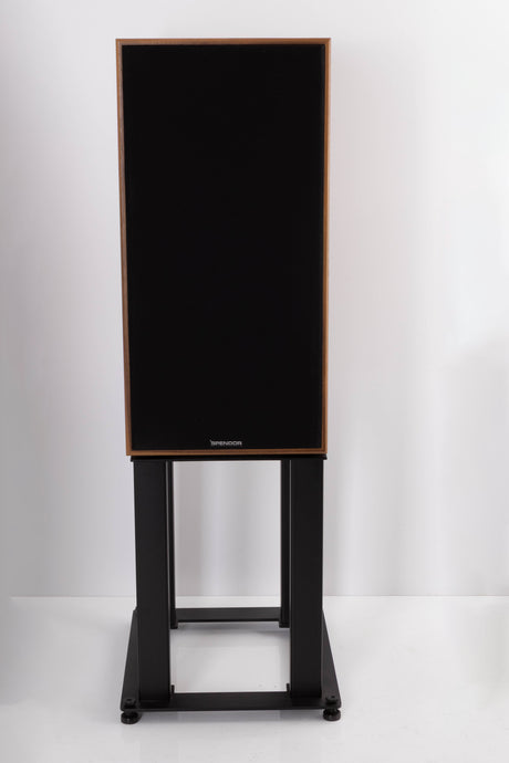 Front view of a used Spendor Classic 1/2 Standmount Speaker in Walnut finish
