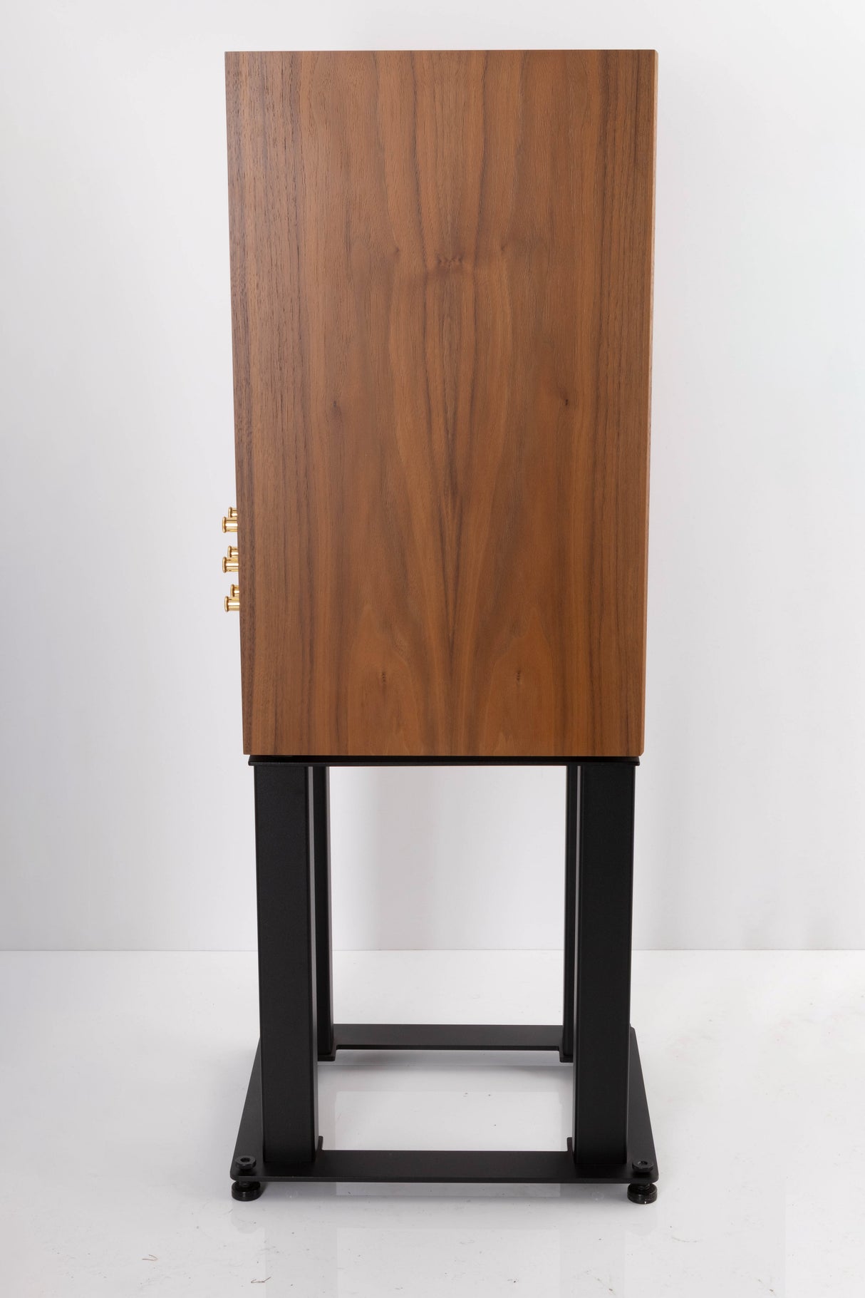 Side view of a used Spendor Classic 1/2 Standmount Speaker in Walnut finish