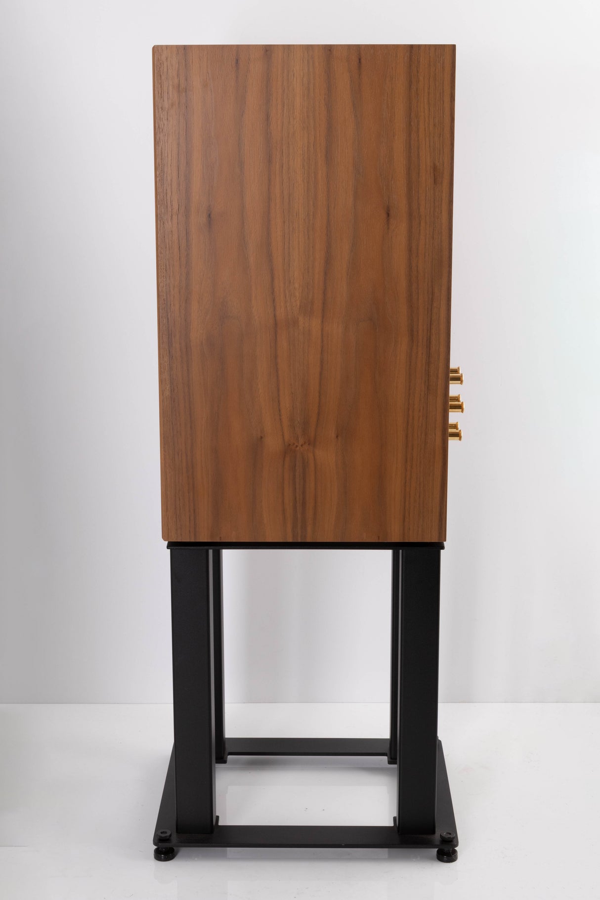 Side view of a used Spendor Classic 1/2 Standmount Speaker in Walnut finish