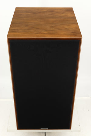 Top view of an ex-demo Spendor Classic 100 Standmount Speaker in Walnut finish