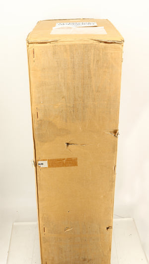 Box for a used Spendor D9.2 Floorstanding Speaker in a black oak finish 