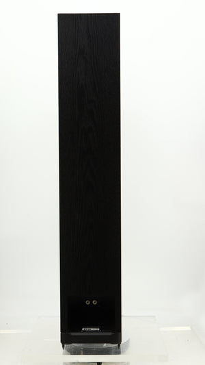 Rear view of a used Spendor D9.2 Floorstanding Speaker in a black oak finish