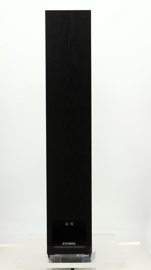 Rear view of a used Spendor D9.2 Floorstanding Speaker in a black oak finish