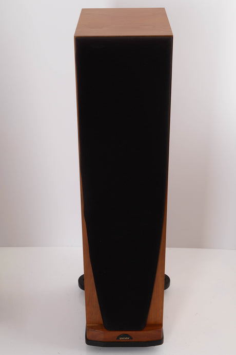 Top view of a used Spendor S8 Floorstanding Speaker in Cherry