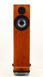 Front view of a used Spendor S8e Floorstanding Speaker in a cherry finish