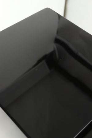 Close up top view of a used Spendor SA1 Standmount Speaker in Gloss Black with Stand