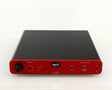 Front view of a used SPL Phonitor SE Headphone Amplifier in a red finish