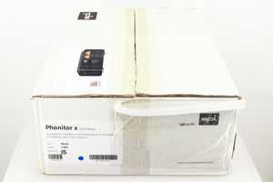 Box for a used SPL Phonitor X Headphone Amplifier & Pre Amplifier W/ DAC in a black finish