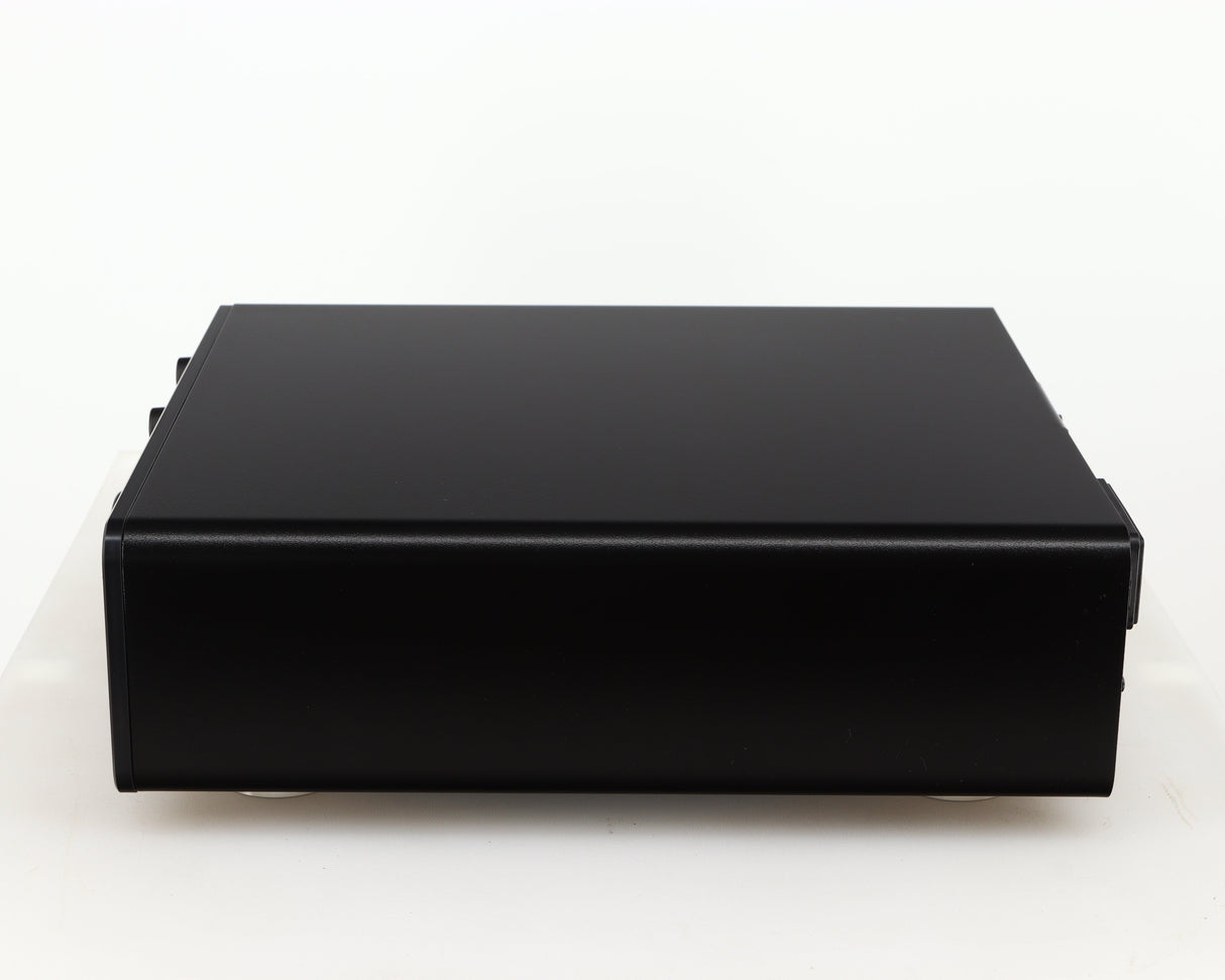Right side view of a used SPL Phonitor X Headphone Amplifier & Pre Amplifier W/ DAC in a black finish
