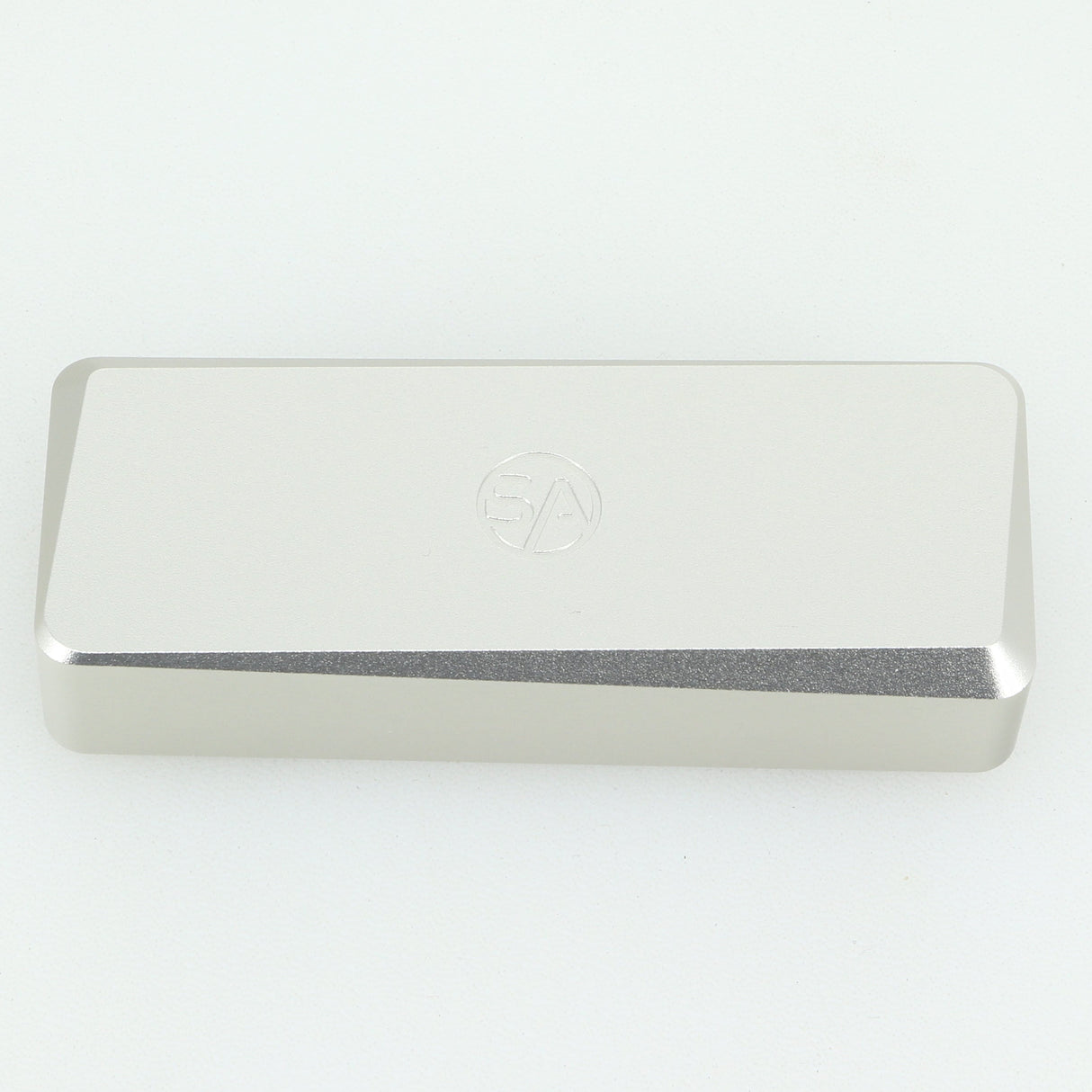 Top of a used Stack Audio SmoothLAN Network Filter in a silver finish