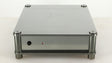 Front view of a used Sugden Bijou Ampmaster Power Amplifier in a silver finish