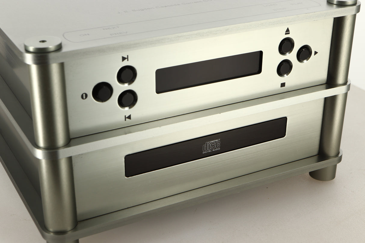 Close up view of a used Sugden Bijou CDMaster CD Player
