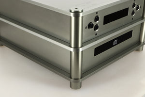 Front left corner view of a used Sugden Bijou CDMaster CD Player