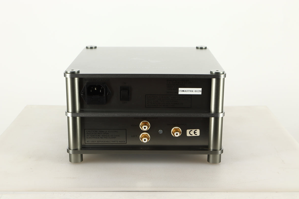 Rear view of a used Sugden Bijou CDMaster CD Player
