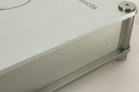 Close up view of a used Sugden Bijou Headmaster Headphone / Pre Amplifier