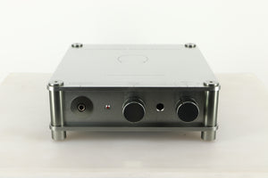 Front view of a used Sugden Bijou Headmaster Headphone / Pre Amplifier
