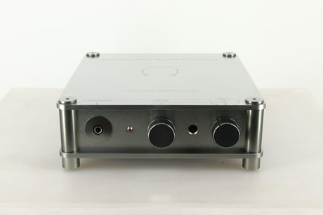 Front view of a used Sugden Bijou Headmaster Headphone / Pre Amplifier