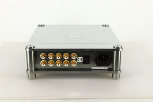 Rear view of a used Sugden Bijou Headmaster Headphone / Pre Amplifier