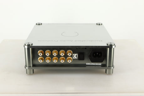 Rear view of a used Sugden Bijou Headmaster Headphone / Pre Amplifier