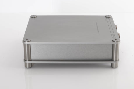 Side view of a used Sugden Headmaster Class A Headphone / Pre Amplifier