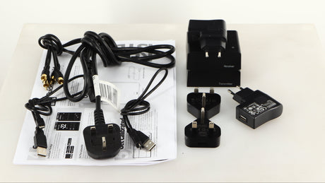 Accessories for a used SVS-3000 Micro Subwoofer W/ Wireless Kit in a piano black finish