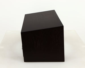 Left side view of a used Tannoy Revolution DC4LCR Centre Speaker in an espresso finish