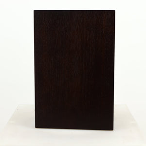 Left side view of a used Tannoy Revolution DC6SE Standmount Speaker in an espresso finish